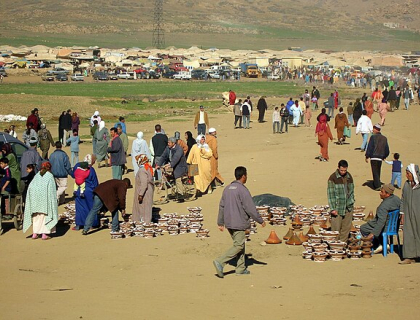 Le marché hebdomadaire d'Azrou, Azrou