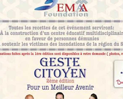 Une soirée de solidarité, Le Matin