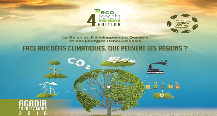 Changements climatiques : L'Eco Tech Expo s'ouvrira demain à Agadir